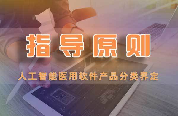 《人工智能醫用軟件產品分類界定指導原則》解讀 聚焦人工智能基礎軟件開發